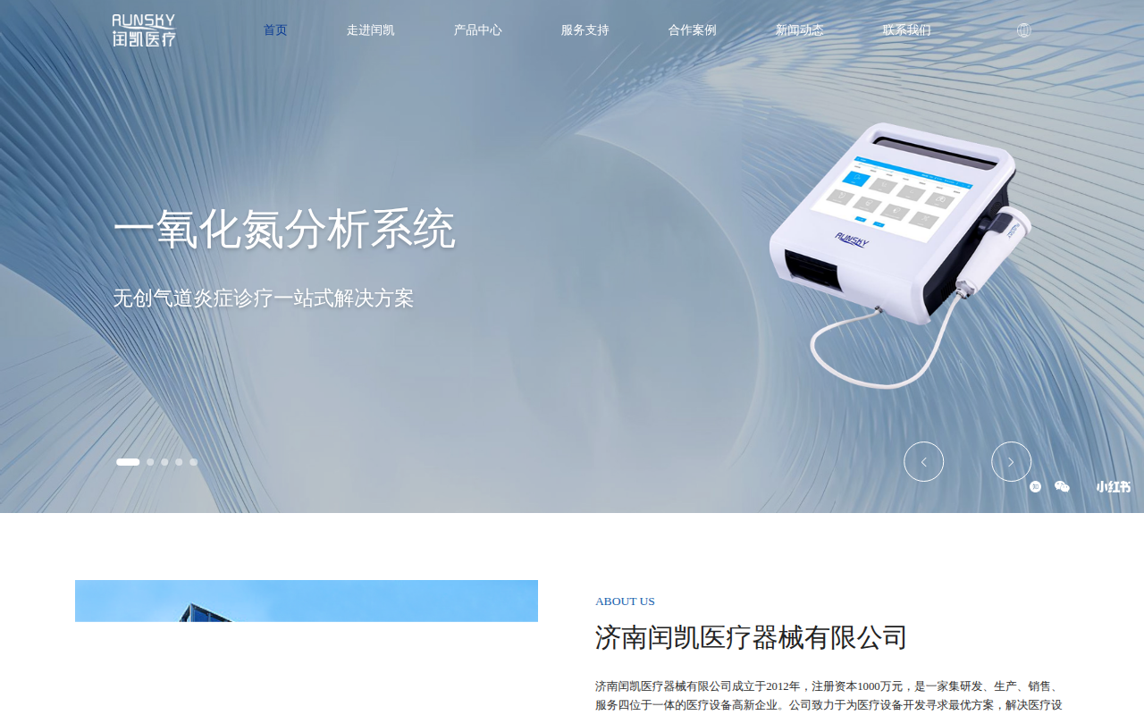 runkaiyiliao.com 截图